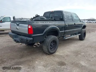 2015 Ford Super Duty F-250 SRW Lariat with VIN 1FT7W2BT8FEB50966, listed as a IAAI auction lot 41573237 with 137,250 mi miles. Bid and sale history available at carsss.com. Image 4.