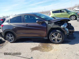2021 Honda HR-V EX with VIN 3CZRU6H59MM749827, listed as a IAAI auction lot 41474907 with 45,356 mi miles. Bid and sale history available at carsss.com. Image 14.