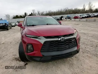 2021 Chevrolet Blazer RS with VIN 3GNKBKRS6MS539943, listed as a Copart auction lot 48931455 with 92,235 mi miles and Salvage title. Bid and sale history available at DreamBid. Image 12.