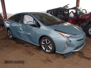 2017 Toyota Prius Two with VIN JTDKARFU0H3534792, listed as a IAAI auction lot 41549022 with 56,725 mi miles. Bid and sale history available at carsss.com. Image 1.