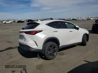2022 Lexus NX with VIN JTJHKCFZ5N2003795, listed as a Copart auction lot 73545734 with 19,722 mi miles and Salvage Title. Bid and sale history available at carsss.com. Image 3.