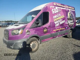 2015 Ford Transit with VIN 1FTSW2XG7FKA57802, listed as a Copart auction lot 74132384 with Not Provided miles and Salvage Title. Bid and sale history available at DreamBid. Image 1.