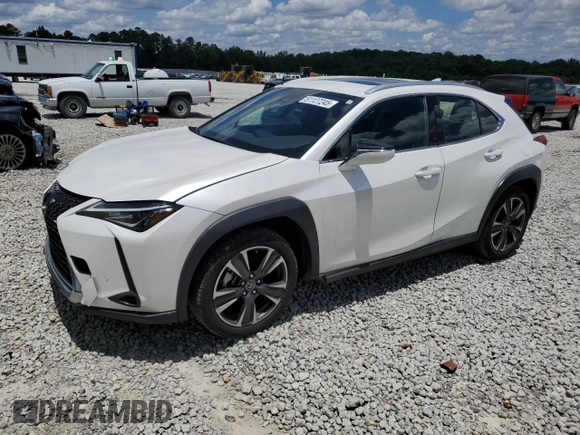 2020 Lexus UX 200 with VIN JTHP3JBH1L2022644, listed as a Copart auction lot 61127245 with 48,940 mi miles and Salvage title. Bid and sale history available at DreamBid. Image 1.