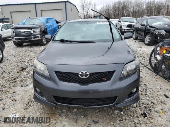 2010 Toyota Corolla with VIN 2T1BU4EE0AC525284, listed as a Copart auction lot 50712135 with 121,379 mi miles and Salvage Title. Bid and sale history available at carsss.com. Image 5.