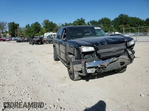 2005 Chevrolet Avalanche Z71 with VIN 3GNEK12ZX5G230267, listed as a Copart auction lot 74607694 with Not Provided miles and Salvage Title. Bid and sale history available at DreamBid. Image 11.