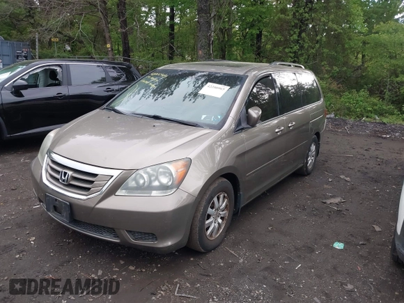 2009 Honda Odyssey EX-L with VIN 5FNRL38759B022866, listed as a IAAI auction lot 42200965 with 145,641 mi miles and . Bid and sale history available at DreamBid. Image 2.