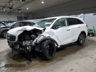2019 Kia Sorento EX V6 with VIN 5XYPHDA54KG566037, listed as a Copart auction lot 86143054 with 0 mi miles and Salvage Title. Bid and sale history available at carsss.com. Image 1.
