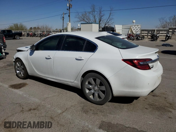 2017 Buick Regal Premium II with VIN 2G4GR5GX3H9134096, listed as a Copart auction lot 50752825 with 63,676 mi miles and Salvage title. Bid and sale history available at DreamBid. Image 2.