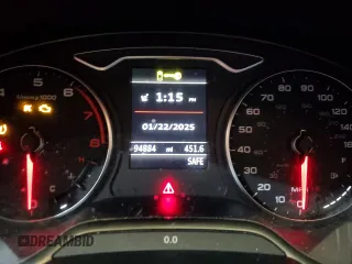 2015 Audi A3 2.0T Premium Plus with VIN WAUEFGFFXF1000953, listed as a Copart auction lot 41758235 with 94,884 mi miles and Salvage Title. Bid and sale history available at carsss.com. Image 9.