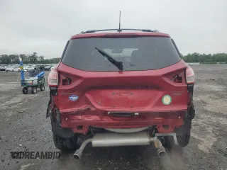 2013 Ford Escape Titanium with VIN 1FMCU9J90DUA77108, listed as a Copart auction lot 60799445 with 63,385 mi miles and Salvage title. Bid and sale history available at DreamBid. Image 6.
