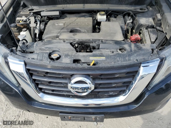 2018 Nissan Pathfinder SV with VIN 5N1DR2MMXJC671509, listed as a Copart auction lot 48700905 with 82,372 mi miles and Salvage Title. Bid and sale history available at carsss.com. Image 12.