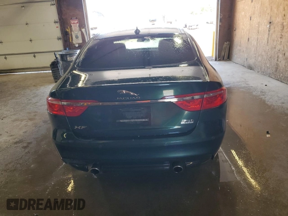 2016 Jaguar XF 35t Prestige with VIN SAJBK4BV1GCY17006, listed as a Copart auction lot 60490704 with 58,250 mi miles and Salvage Title. Bid and sale history available at carsss.com. Image 6.