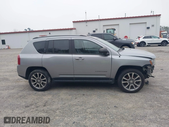 2017 Jeep Compass Sport with VIN 1C4NJCBA5HD166884, listed as a IAAI auction lot 36977902 with 64,921 mi miles and . Bid and sale history available at DreamBid. Image 14.