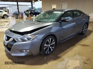 2016 Nissan Maxima SL with VIN 1N4AA6AP7GC387273, listed as a Copart auction lot 54103765 with 133,337 mi miles and Salvage Title. Bid and sale history available at DreamBid. Image 1.