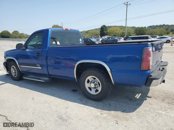 2004 Chevrolet Silverado 1500 LS with VIN 1GCEC14T54E166868, listed as a Copart auction lot 70981574 with 134,052 mi miles and Salvage Title. Bid and sale history available at carsss.com. Image 2.