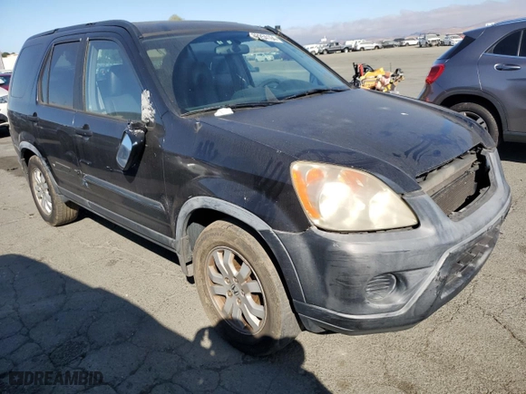 2006 Honda CR-V EX with VIN JHLRD68856C018545, listed as a Copart auction lot 72254194 with 268,027 mi miles and Salvage Title. Bid and sale history available at carsss.com. Image 4.