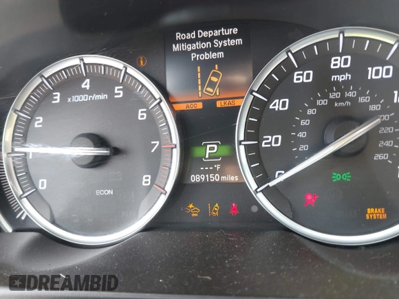 2018 Acura TLX with VIN 19UUB2F37JA003760, listed as a IAAI auction lot 42263439 with 89,150 mi miles and . Bid and sale history available at DreamBid. Image 16.