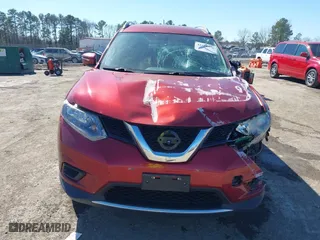 2015 Nissan Rogue SV with VIN 5N1AT2MK0FC796528, listed as a IAAI auction lot 41574376 with 143,783 mi miles. Bid and sale history available at carsss.com. Image 12.