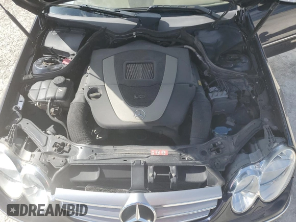 2008 Mercedes-Benz CLK 350 with VIN WDBTK56F98T098423, listed as a Copart auction lot 81195204 with 84,689 mi miles and Salvage Title. Bid and sale history available at DreamBid. Image 11.