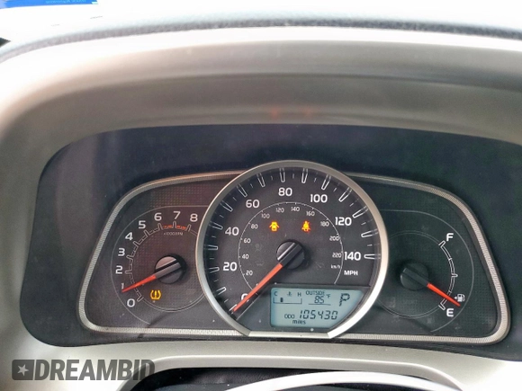 2014 Toyota RAV4 LE with VIN JTMZFREV6ED035544, listed as a Copart auction lot 64265445 with 105,430 mi miles and Salvage title. Bid and sale history available at DreamBid. Image 9.