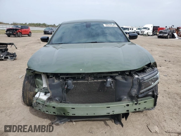 2022 Dodge Charger SXT with VIN 2C3CDXBG8NH192926, listed as a Copart auction lot 48244585 with 39,468 mi miles and Salvage Title. Bid and sale history available at DreamBid. Image 5.