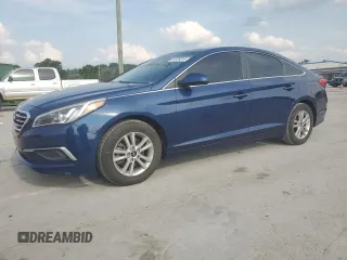 2017 Hyundai Sonata 2.4L z VIN 5NPE24AF1HH517249, wystawiony jako Copart lot #59739215 z przebiegiem 202 291 mil mil oraz Czysty tytuł • Clean title. Historia ofert i sprzedaży dostępna na DreamBid. Obrazek 1.