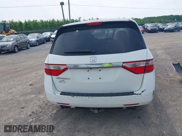 2012 Honda Odyssey EX-L with VIN 5FNRL5H62CB059481, listed as a IAAI auction lot 42241415 with 135,244 mi miles and . Bid and sale history available at DreamBid. Image 16.