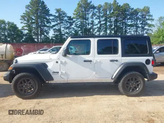 2024 Jeep Wrangler Sport S with VIN 1C4PJXDN2RW276247, listed as a IAAI auction lot 42323514 with 19,162 mi miles and . Bid and sale history available at DreamBid. Image 14.