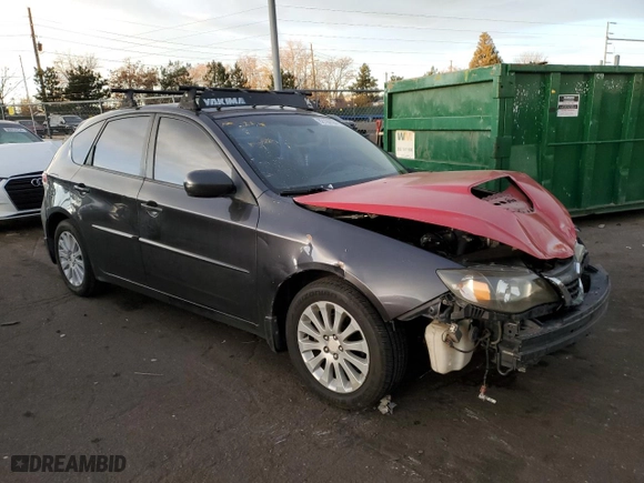 2008 Subaru Impreza Wagon (Natl) i w/Premium Pkg with VIN JF1GH61698H835059, listed as a Copart auction lot 82194194 with 118,278 mi miles and Salvage Title. Bid and sale history available at carsss.com. Image 4.