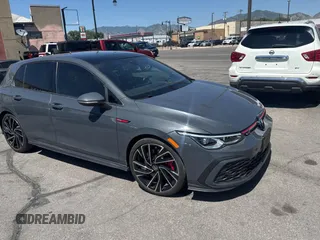 2024 Volkswagen GTI 380 Autobahn с VIN WVWWA7CD6RW167794, выставлен на аукционе Copart как лот 61676215 с пробегом 612 миль миль и Списание • Salvage title. История ставок и продаж доступна на DreamBid. Изображение 1.