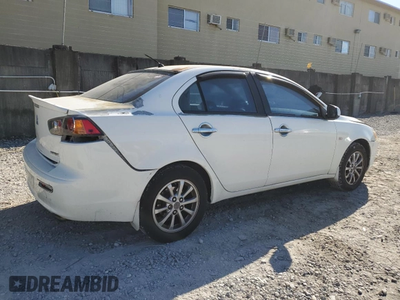 2010 Mitsubishi Lancer DE with VIN JA32U1FU9AU006742, listed as a Copart auction lot 48222175 with 110,989 mi miles and Salvage Title. Bid and sale history available at carsss.com. Image 3.