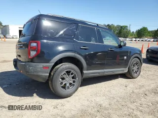 2024 Ford Bronco Sport Big Bend with VIN 3FMCR9B68RRE04374, listed as a Copart auction lot 52355355 with 13,829 mi miles and Salvage title. Bid and sale history available at DreamBid. Image 3.