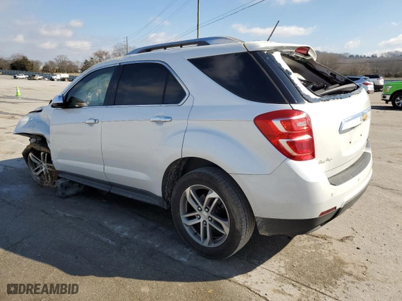 2016 Chevrolet Equinox LTZ with VIN 2GNALDEK5G1168462, listed as a Copart auction lot 60961544 with 114,284 mi miles and Salvage Title. Bid and sale history available at carsss.com. Image 2.