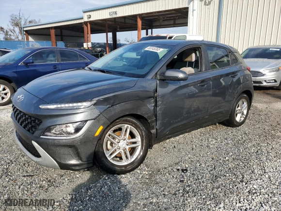 2022 Hyundai Kona Preferred with VIN KM8K22AB1NU876344, listed as a Copart auction lot 88348365 with 67,031 mi miles and Salvage Title. Bid and sale history available at carsss.com. Image 1.
