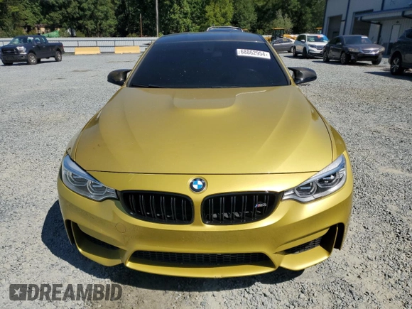 2016 BMW M4 with VIN WBS3R9C53GK337509, listed as a Copart auction lot 68862954 with 61,947 mi miles and Salvage Title. Bid and sale history available at carsss.com. Image 5.