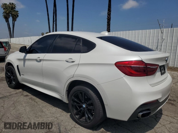 2018 BMW X6 xDrive35i z VIN 5UXKU2C54J0Z62026, wystawiony jako Copart lot #54604165 z przebiegiem 78 581 mil mil oraz Szkoda całkowita • Salvage title. Historia ofert i sprzedaży dostępna na DreamBid. Obrazek 2.