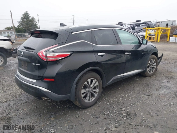 2018 Nissan Murano Platinum with VIN 5N1AZ2MH8JN167650, listed as a IAAI auction lot 41539984 with 74,988 mi miles. Bid and sale history available at carsss.com. Image 4.