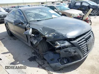 2015 Audi A7 3.0 TDI Premium Plus with VIN WAUWMAFC0FN029822, listed as a IAAI auction lot 41828754 with 148,847 mi miles. Bid and sale history available at carsss.com. Image 6.