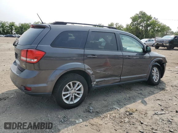 2017 Dodge Journey SXT z VIN 3C4PDCBG4HT531862, wystawiony jako Copart lot #59495495 z przebiegiem 187 780 mil mil oraz Szkoda całkowita • Salvage title. Historia ofert i sprzedaży dostępna na DreamBid. Obrazek 3.