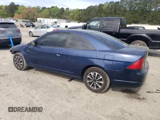 2003 Honda Civic LX with VIN 1HGEM22593L075069, listed as a Copart auction lot 53633335 with 223,667 mi miles and Salvage Title. Bid and sale history available at carsss.com. Image 2.