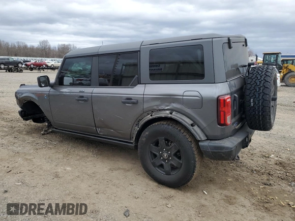 2022 Ford Bronco with VIN 1FMEE5BP0NLA95787, listed as a Copart auction lot 47701705 with 50,173 mi miles and Salvage title. Bid and sale history available at DreamBid. Image 2.