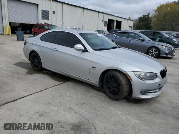 2011 BMW 3 Series 328i xDrive with VIN WBAKF5C5XBE586494, listed as a Copart auction lot 49692595 with 239,048 mi miles and Salvage title. Bid and sale history available at DreamBid. Image 4.