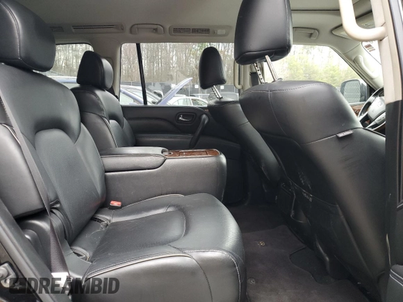 2019 Infiniti QX80 LUXE with VIN JN8AZ2NF6K9687748, listed as a Copart auction lot 45217745 with 123,319 mi miles and Salvage Title. Bid and sale history available at carsss.com. Image 11.