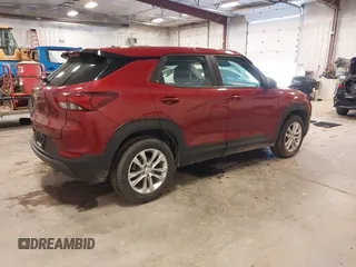 2021 Chevrolet TrailBlazer LS with VIN KL79MMS28MB005889, listed as a IAAI auction lot 41951684 with 28,350 mi miles and . Bid and sale history available at DreamBid. Image 4.