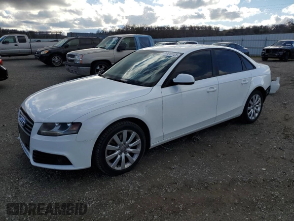 2012 Audi A4 2.0T Premium with VIN WAUAFAFL4CN019505, listed as a Copart auction lot 44648125 with 103,675 mi miles and Salvage Title. Bid and sale history available at carsss.com. Image 1.