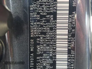 2012 Toyota Matrix S с VIN 2T1LE4EE5CC022225, выставлен на аукционе Copart как лот 81004684 с пробегом 48 624 миль миль и Чистый • Clean title. История ставок и продаж доступна на DreamBid. Изображение 13.
