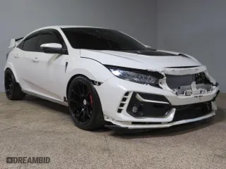 2021 Honda Civic Type R Touring with VIN SHHFK8G7XMU202386, listed as a Copart auction lot 81325974 with 27,902 mi miles and Salvage Title. Bid and sale history available at carsss.com. Image 1.