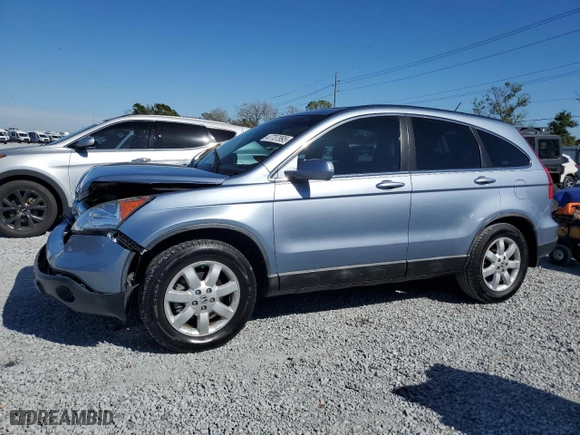 2009 Honda CR-V EX-L with VIN 5J6RE38719L027502, listed as a Copart auction lot 47737995 with 113,773 mi miles and Salvage Title. Bid and sale history available at carsss.com. Image 1.