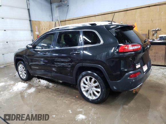 2016 Jeep Cherokee Limited with VIN 1C4PJMDB0GW339721, listed as a Copart auction lot 49602525 with 164,758 mi miles and Clean Title. Bid and sale history available at carsss.com. Image 2.