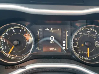 2018 Jeep Cherokee Latitude Plus with VIN 1C4PJMLXXJD517893, listed as a Copart auction lot 81373934 with 49,747 mi miles and Salvage Title. Bid and sale history available at DreamBid. Image 9.